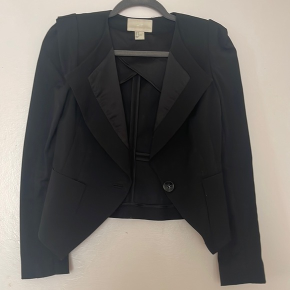 H&M black blazer size US 2 - Picture 1 of 4